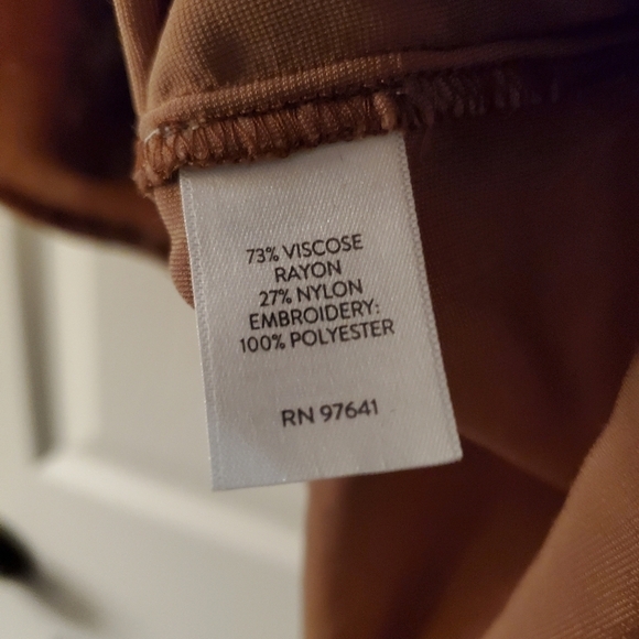 J.Jill Luxurious Velvet Embroidered Bell-Sleeve Top Sz M - Picture 9 of 9